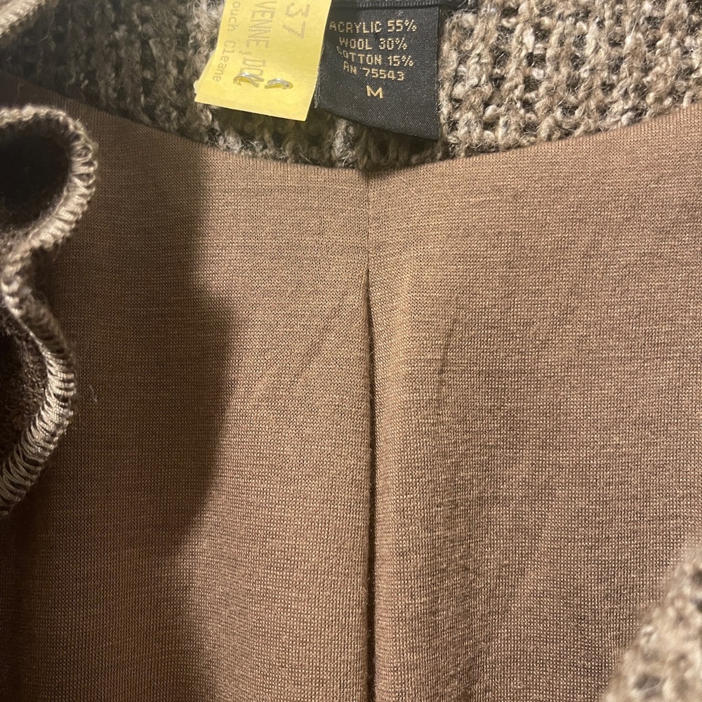 Beautiful Ruffled Wrap Sweater - Picture 2 of 5